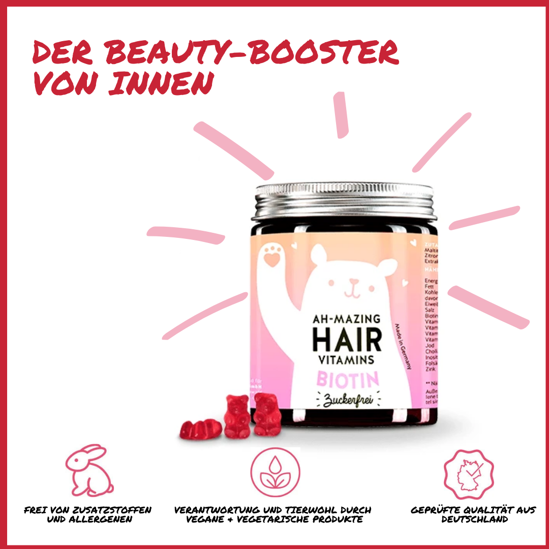 Hair Vitamins Biotin Gummibärchen_Estilo Hairlounge_Nina Kranjcec_Heilbronn