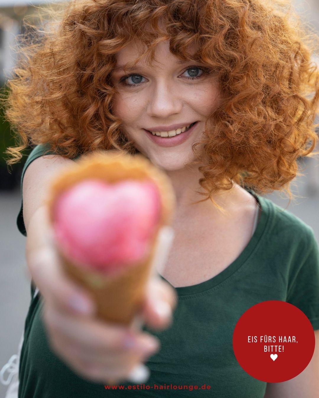 HAARFARBEN WIE EISKUGELN